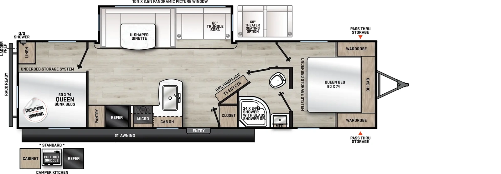 293TQBSCK Floorplan Image